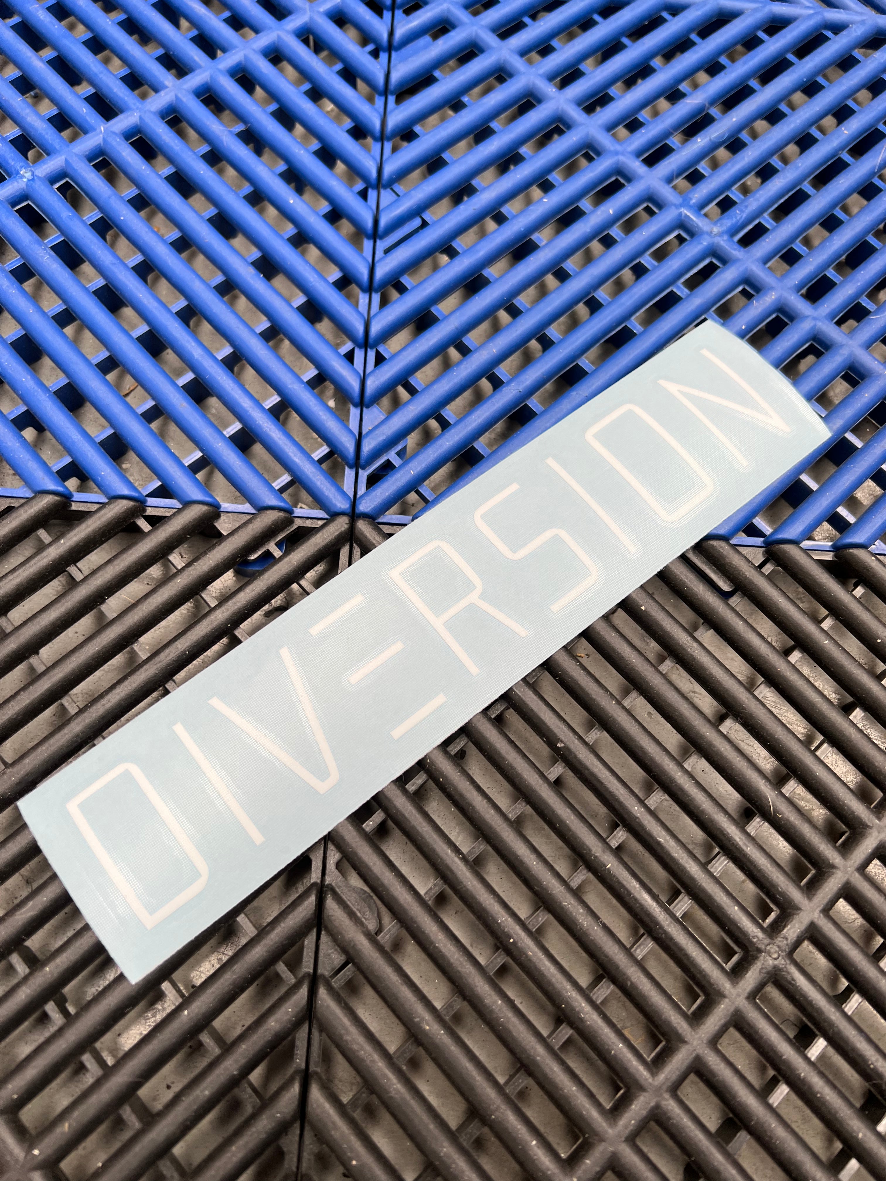 Diversion 20CM Sticker (Multiple Colours)