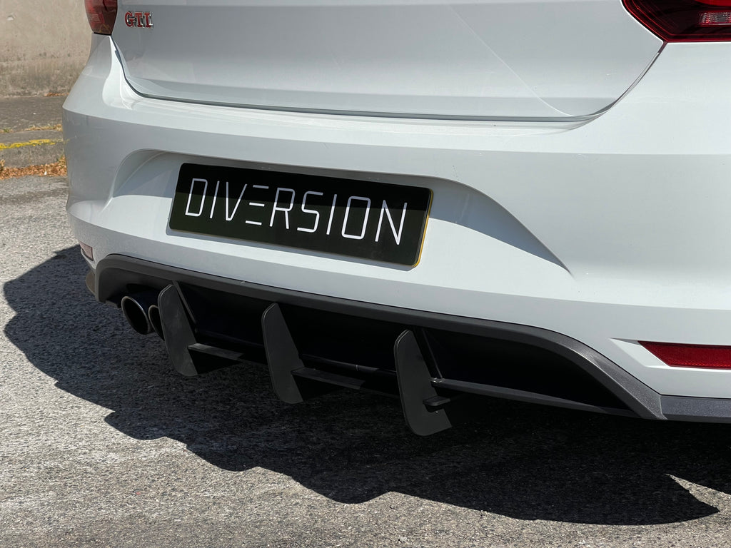 DIVERSION Volkswagen Polo 6C GTI Rear Diffuser MK5 (2014 - 2017)