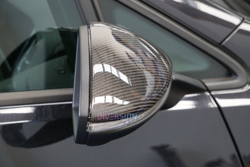 Volkswagen VW Golf MK7 / MK7.5 Genuine Carbon Fibre Wing Mirror Covers (2013- 2019)