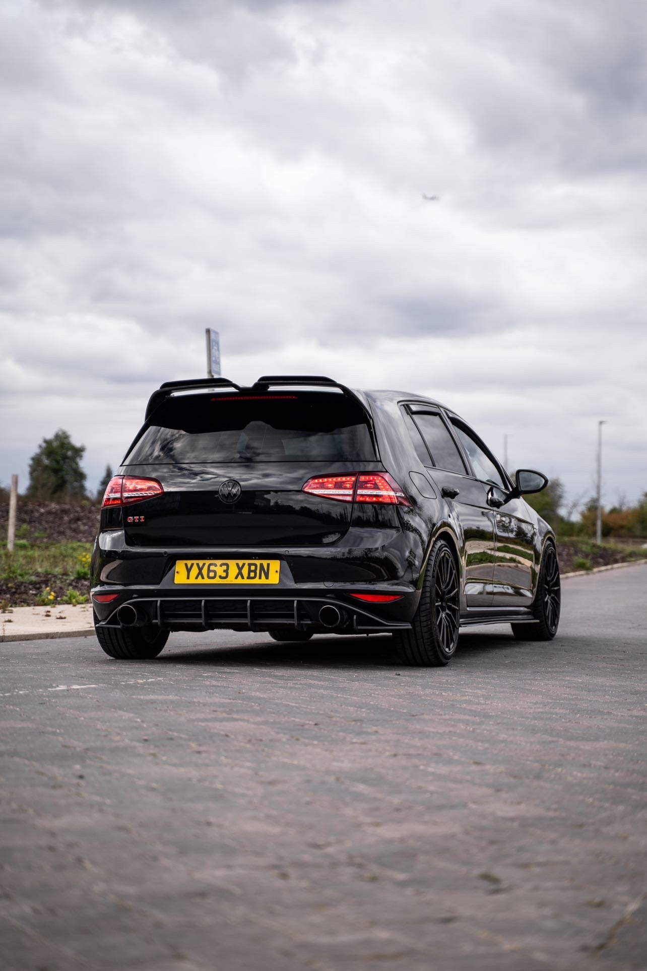 Volkswagen Golf MK7 / MK7.5 GTI / R / GTD / R Line Oettinger Spoiler Extension Winglets (2013 - 2020 Models)