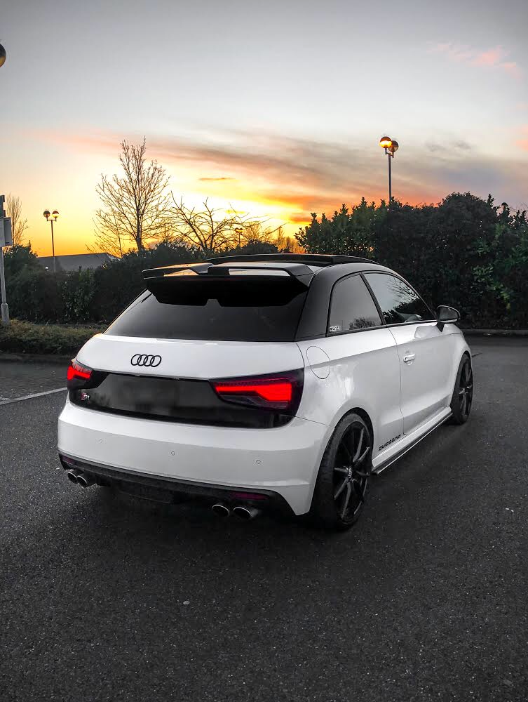 Audi A1 Carbon Fibre FRP Rear Spoiler 3 Door