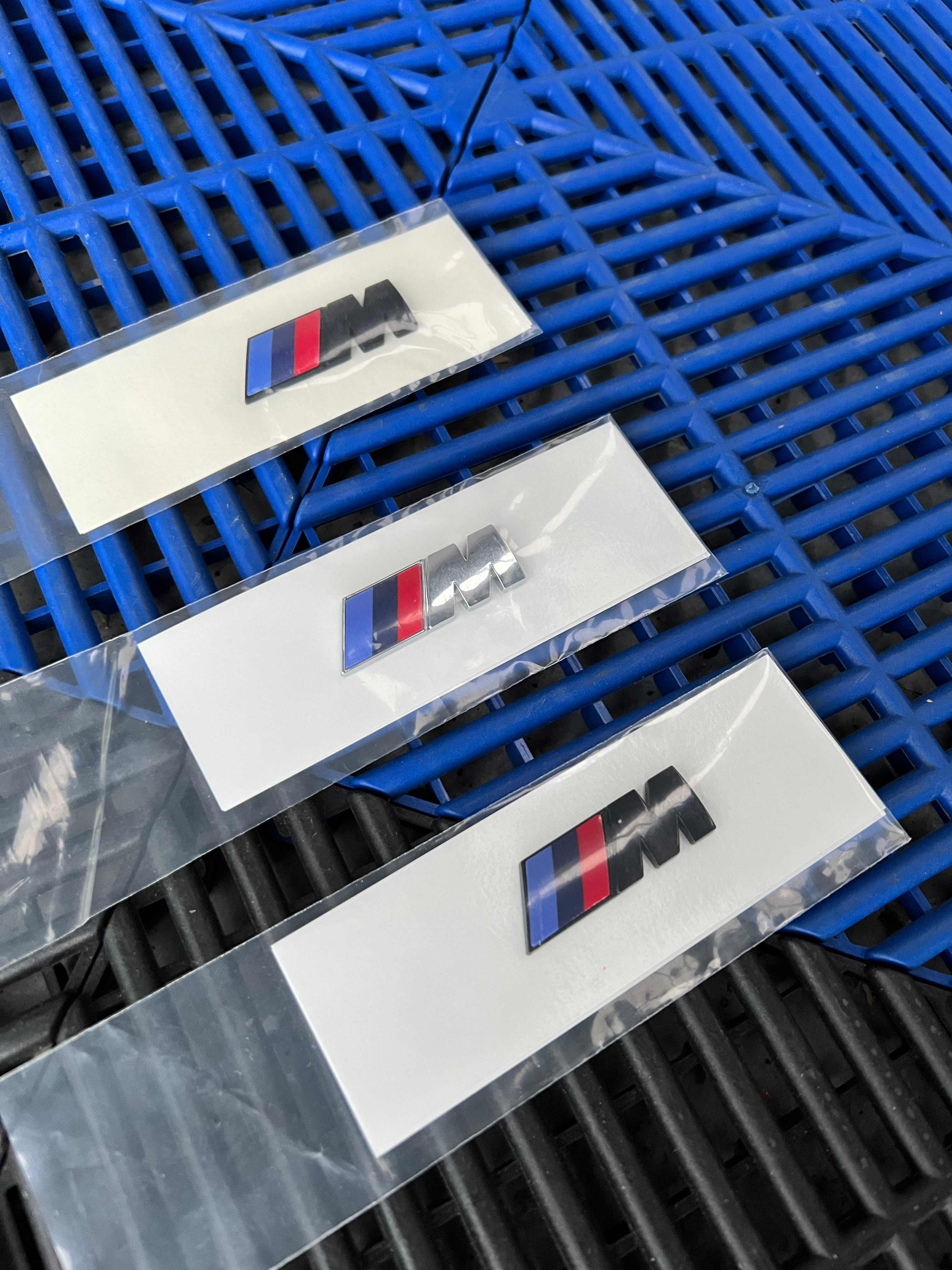 BMW M Logo Rear Boot Badge (Multiple Models)