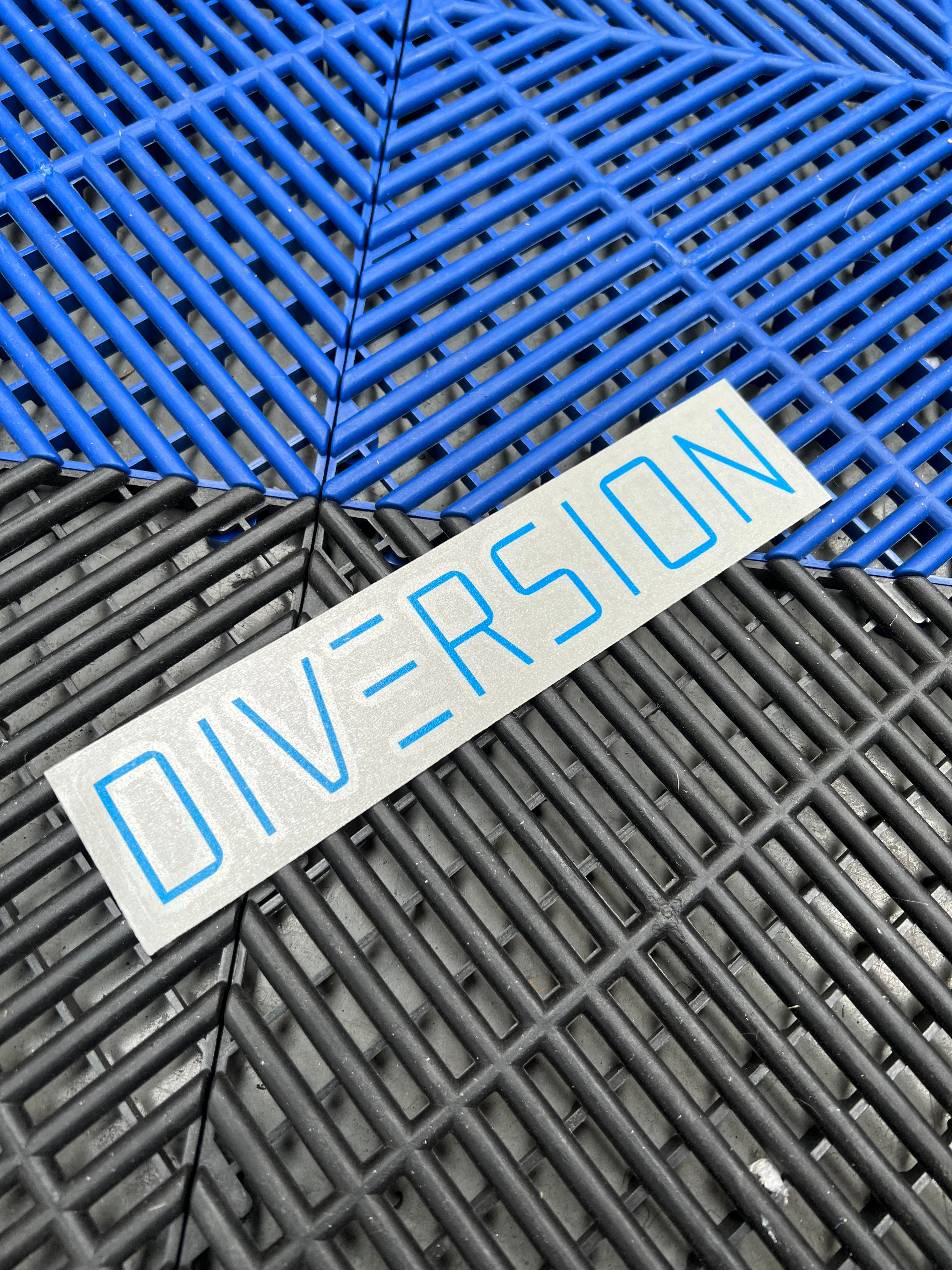 Diversion 20CM Sticker (Multiple Colours)