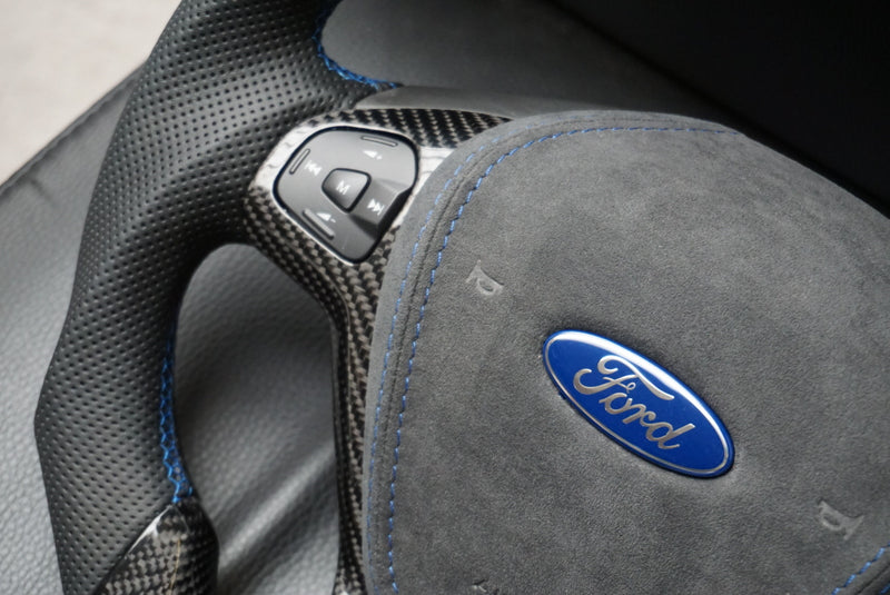 Ford Fiesta Carbon Fibre Custom Steering Wheel (MK7 / MK7.5 - 2009 to 2017)