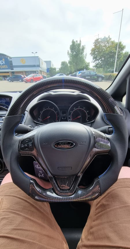 SEND IN YOUR OWN - Custom Carbon Fibre Steering Wheel (ANY MAKE / MODEL)