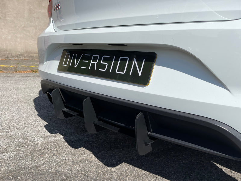 DIVERSION Volkswagen Polo 6C GTI Rear Diffuser MK5 (2014 - 2017)