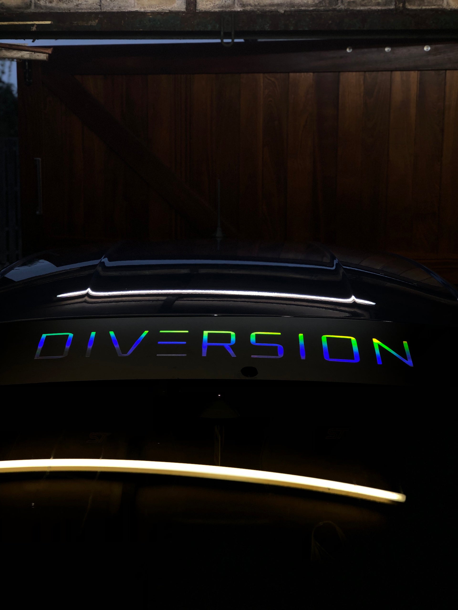Sun Strip Window Banner