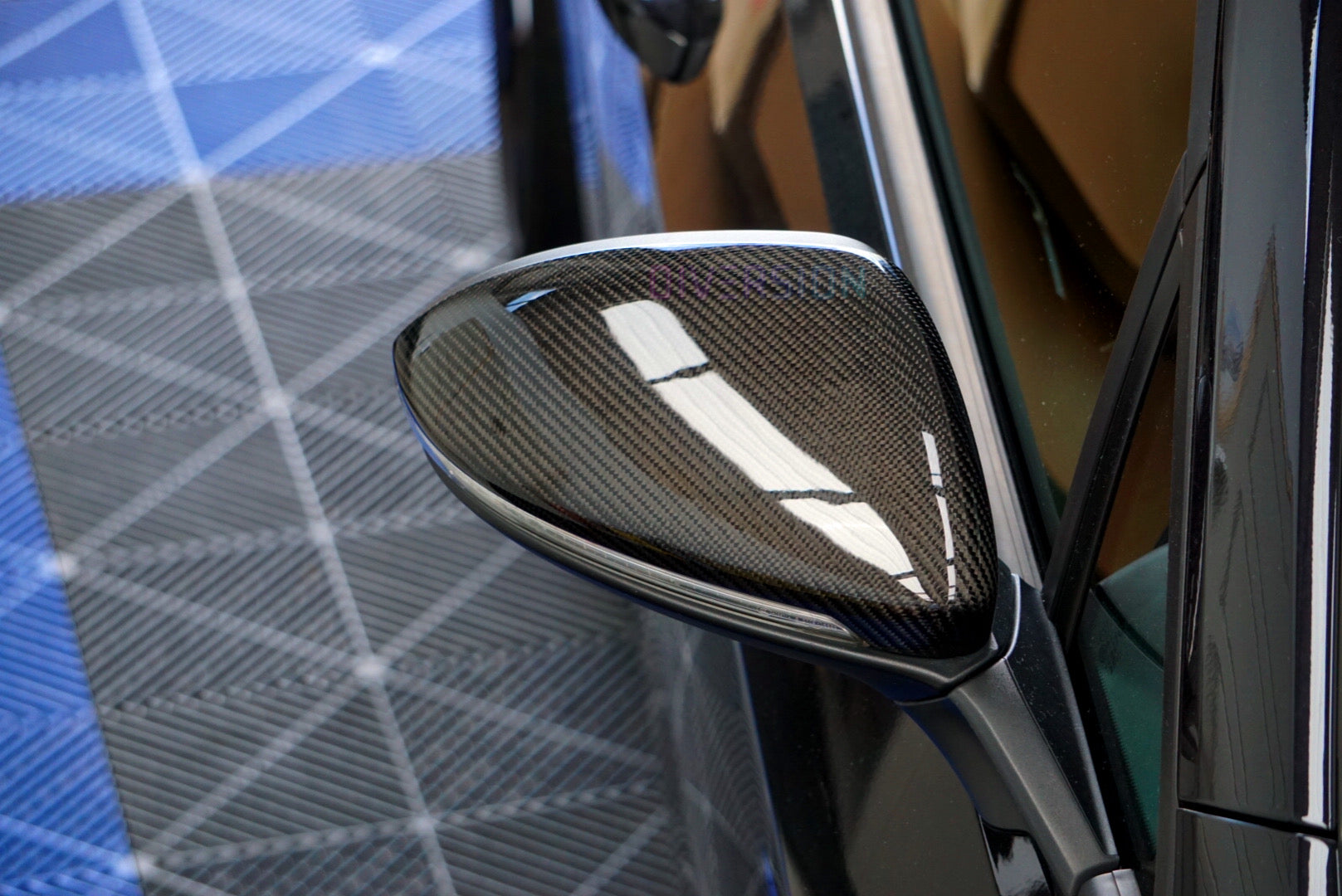 Volkswagen VW Golf MK7 MK7.5 Genuine Carbon Fibre Wing Mirror Covers