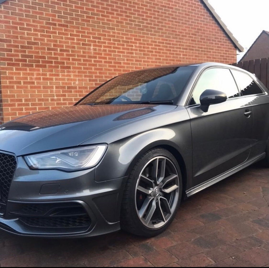 Audi A3 / S3 / RS3 8V Genuine Carbon Fibre Mirror Replacement Covers (2013 - 2020 Models)