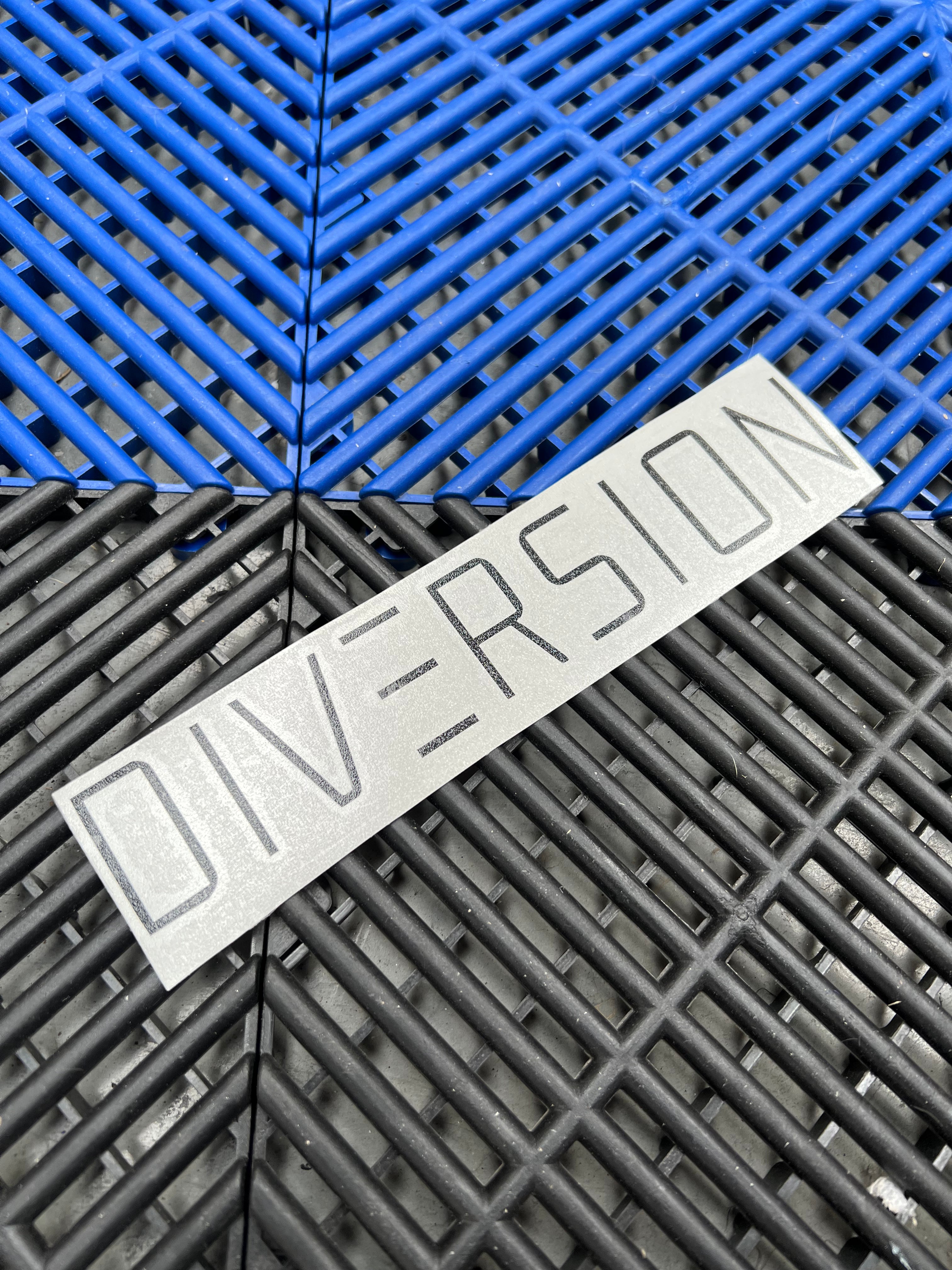 Diversion 20CM Sticker (Multiple Colours)