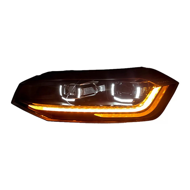 Volkswagen Polo MK6 AW Facelift Style All LED Headlights And Dynamic Indicators (2018 - 2022)