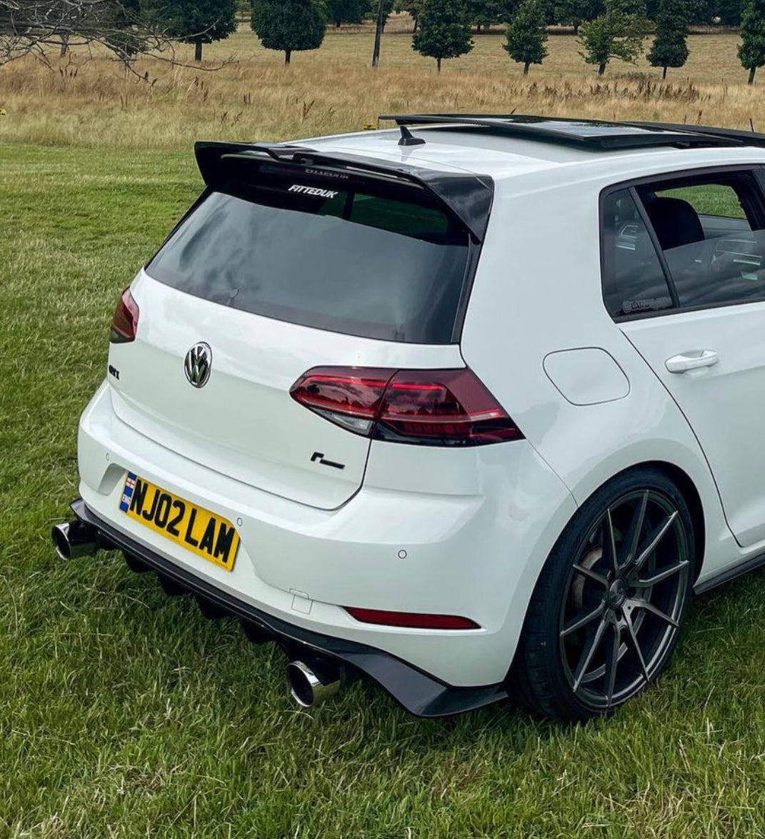 DAS Automotive Rear Diffuser in Gloss Black for Volkswagen Golf MK7.5 GTI
