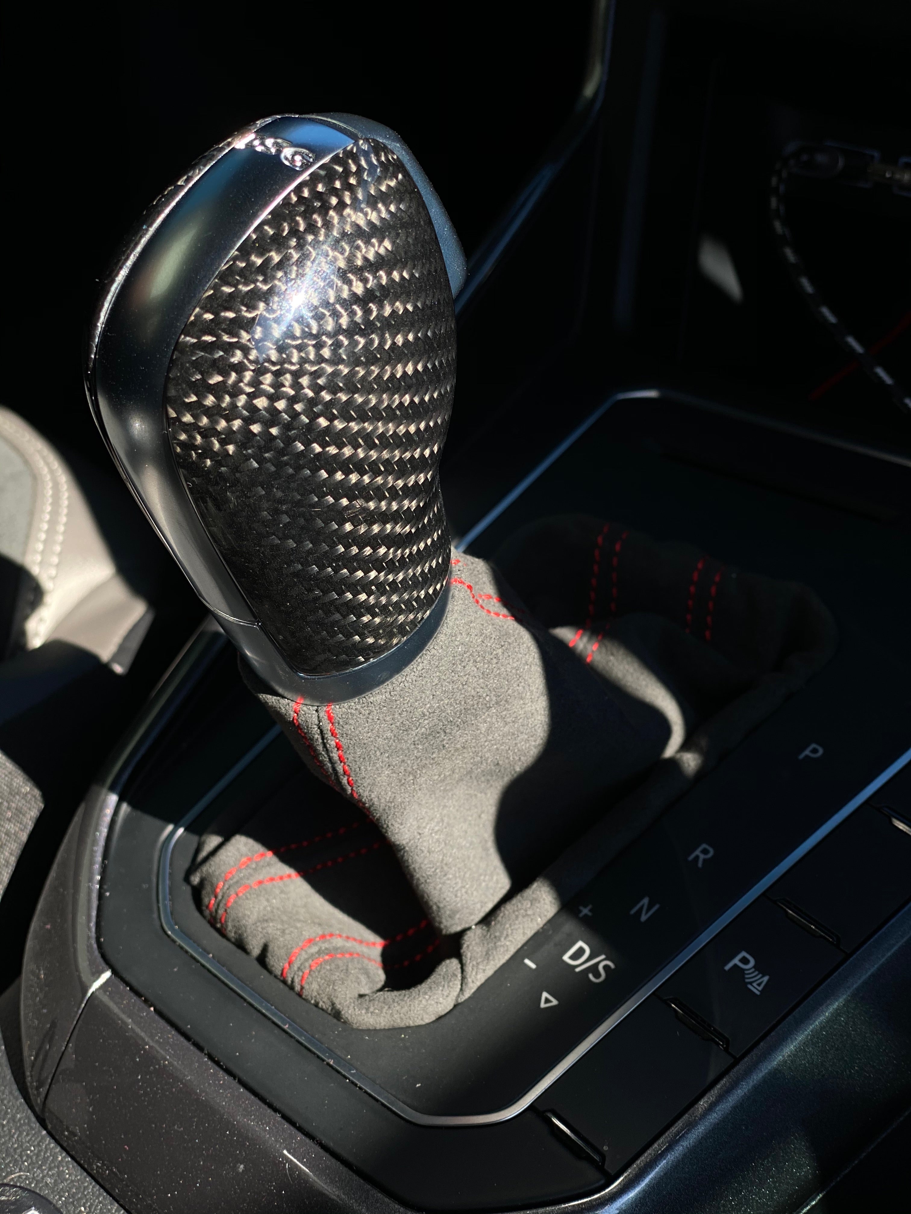 Volkswagen DSG Gear Selector Knob Carbon Fibre Head (Golf / Polo / Scirocco / Passat / + Other Models)