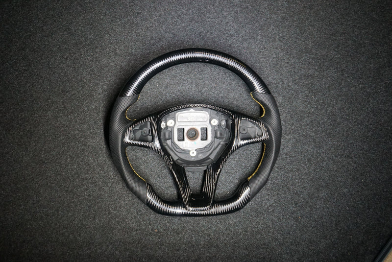 Mercedes Benz C Class W205 Custom Carbon Fibre Steering Wheel (2014 - 2018 Models)