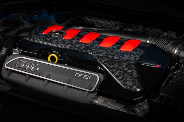APR Carbon Fibre Engine Cover - 2.5T RS3, TT RS, RS Q3, and Cupra Formentor