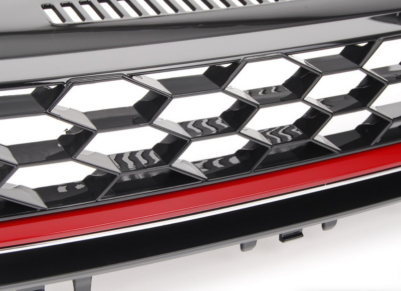 ECS Tuning - Badgeless Grille - With Red Strip MK7 GTI