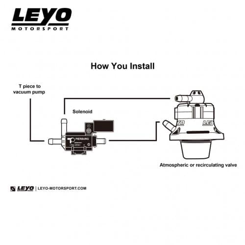 LEYO Motorsport – Diverter Valve (DV) – L035B - Diversion Stores Car Parts And Modificaions