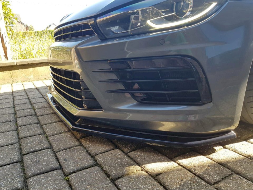 Maxton Design Front Splitter V.1 for Volkswagen Scirocco R MK3.5 (Facelift / 2014-2017)