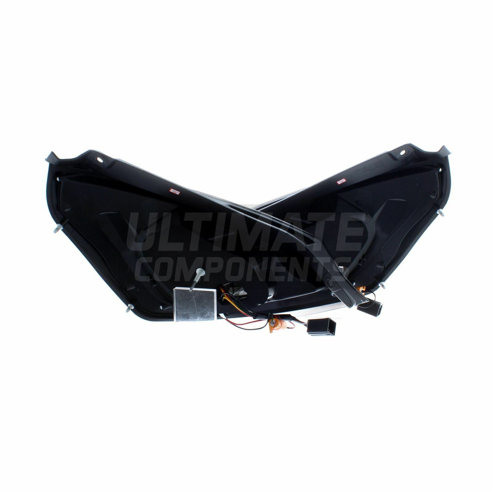 158 - Ford Fiesta MK7.5 LED Custom Tail Lights (2013-2017) SMOKED - Diversion Stores Car Parts And Modificaions