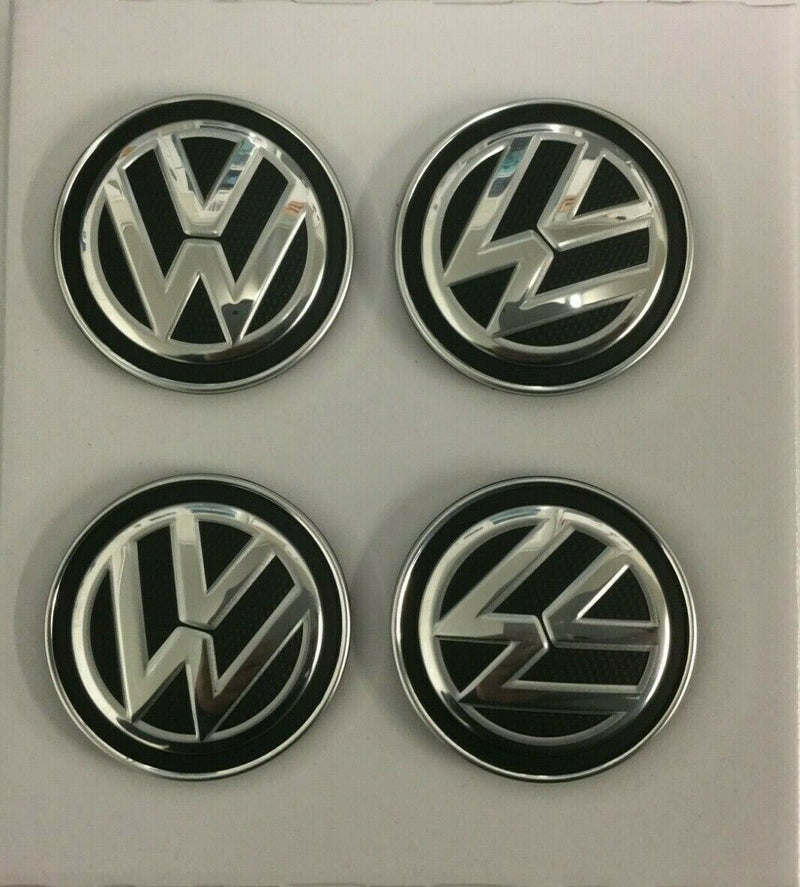 Genuine VW Beetle / Caddy / Golf / Passat / Tiguan Dynamic Volkswagen Hub Caps X4 - Diversion Stores Car Parts And Modificaions