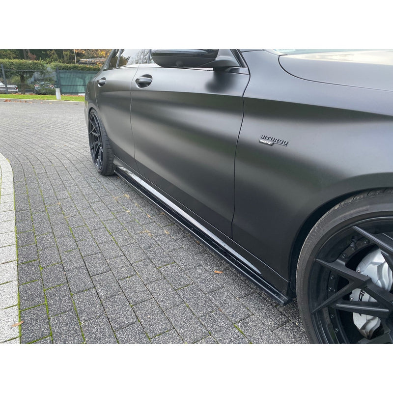 **CLEARANCE** 111 - Race Design - Mercedes Benz C43 AMG Side Skirts (W205 FACELIFT 2019 -)