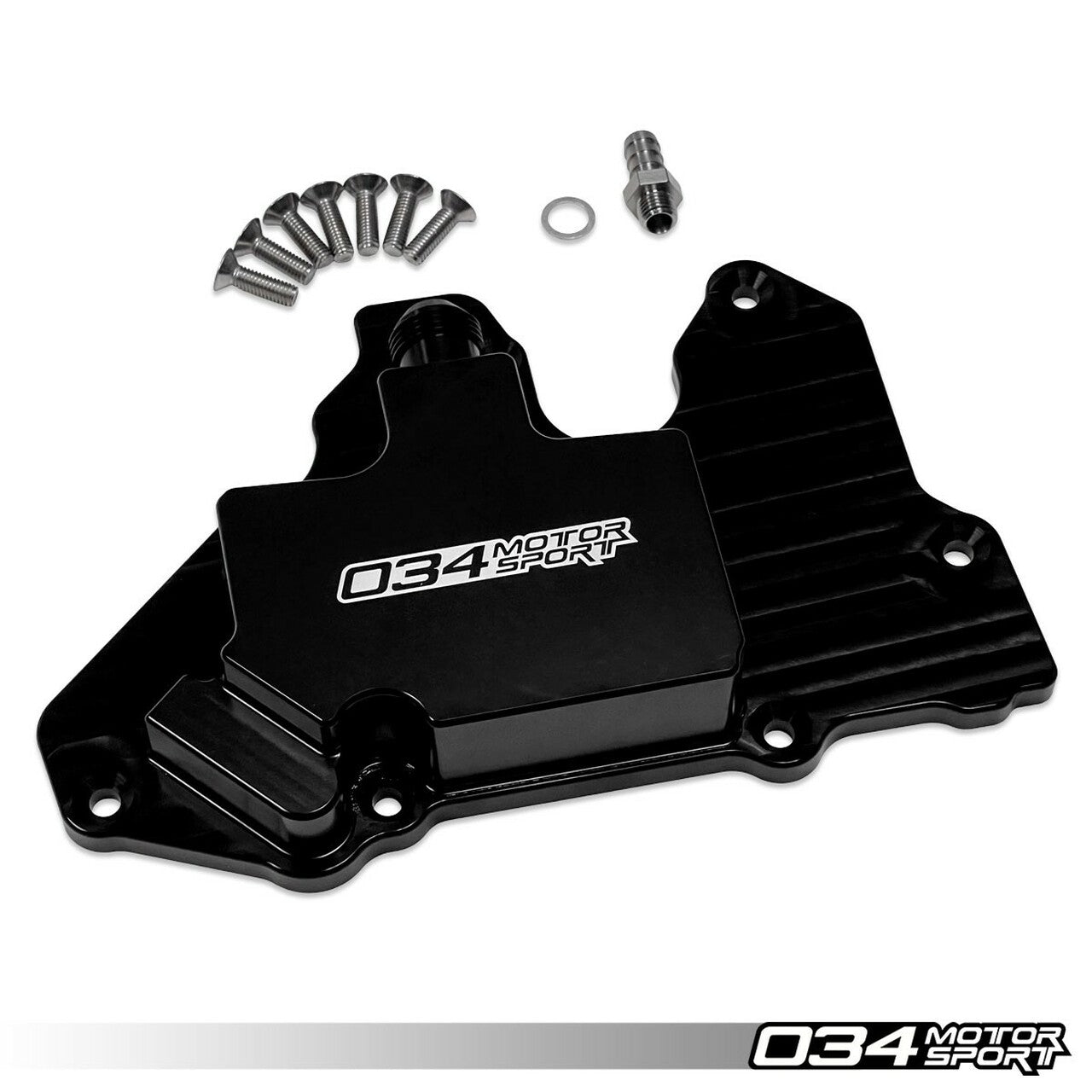 034Motorsport Stage 2 Billet Valve Cover Breather Assembly, 8v/8V.5 A3/S3 & Mk7/Mk7.5 GTI/R