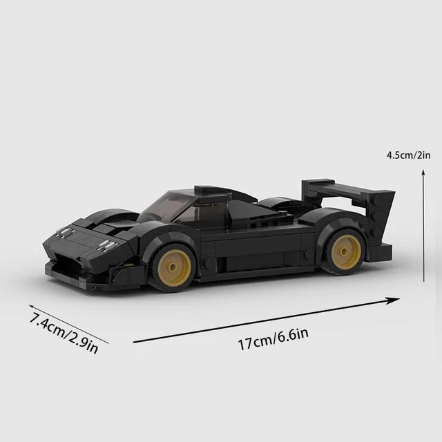 AUTOBLOCKS Pagani Zonda R (Black)