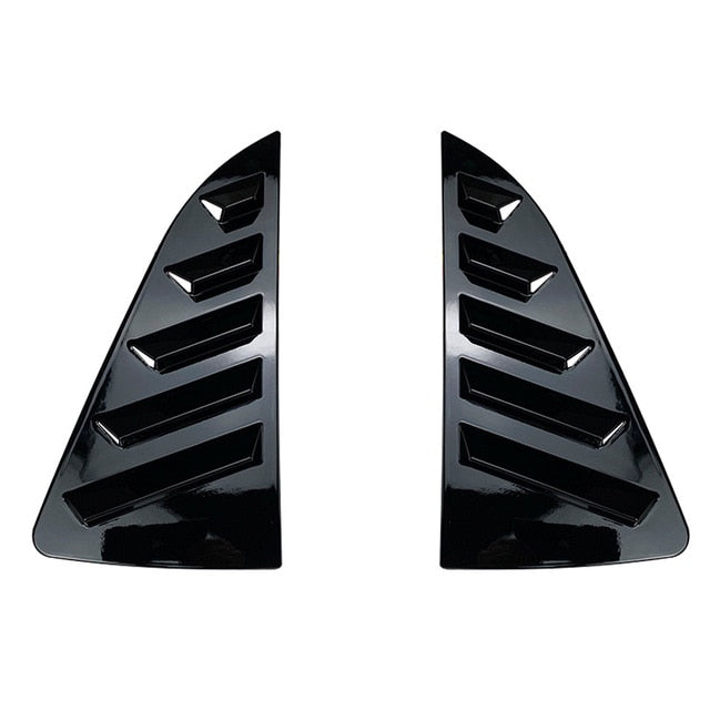 Volkswagen VW Polo MK5 6R / 6C Rear Window Louvres (5-Door Models) (2009 - 2017)
