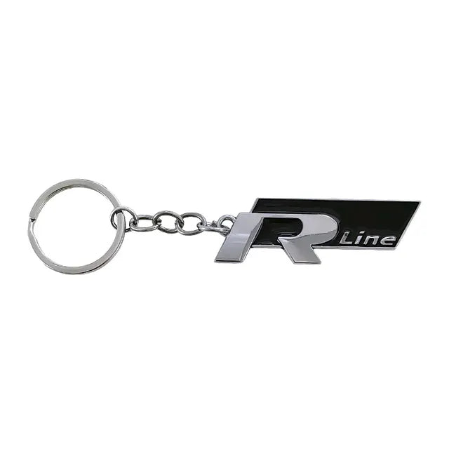 Volkswagen R-Line Logo Metal Keyring