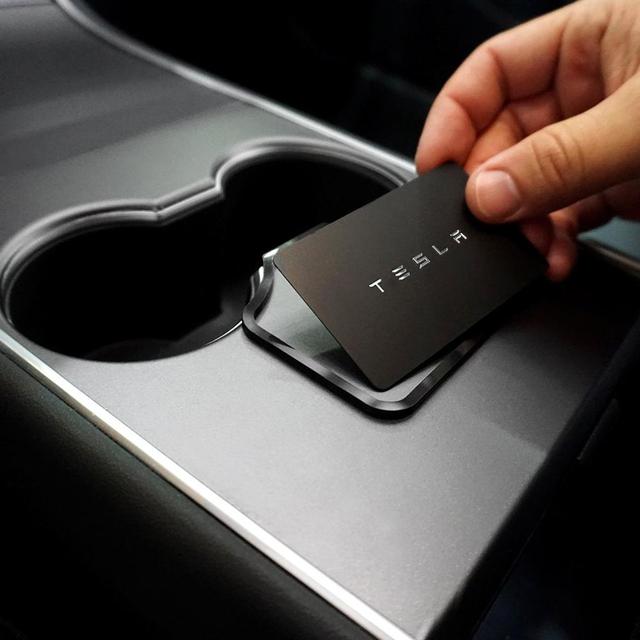 TESLA Model 3 Centre Console Key Card In Car Holder (2017 to 2022 Model)