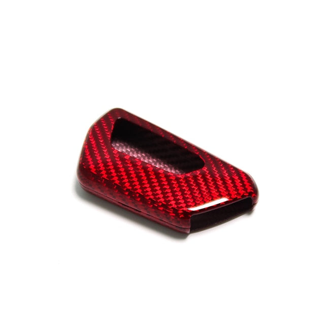 Volkswagen Golf MK8 Carbon Fibre Black Or Red Hard Structured Key Cover (2022 +)