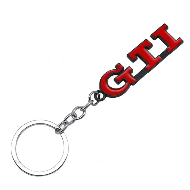 Volkswagen GTI Logo Metal Keyring