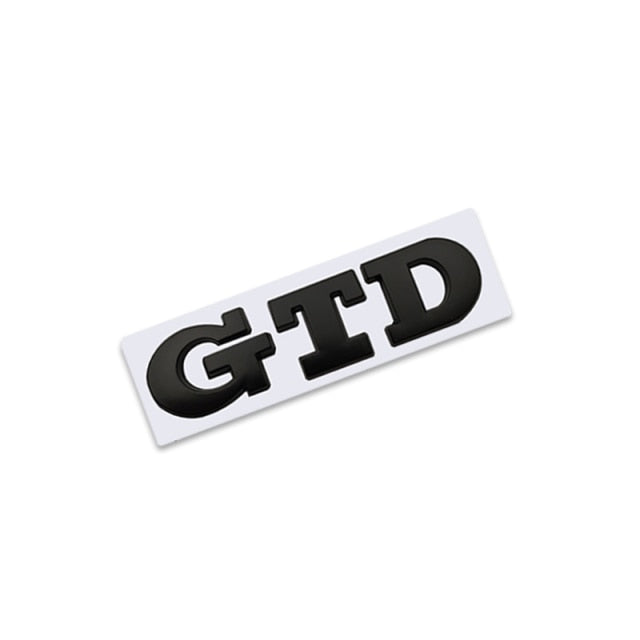 Volkswagen GTD Logo (Emblem/Badges)