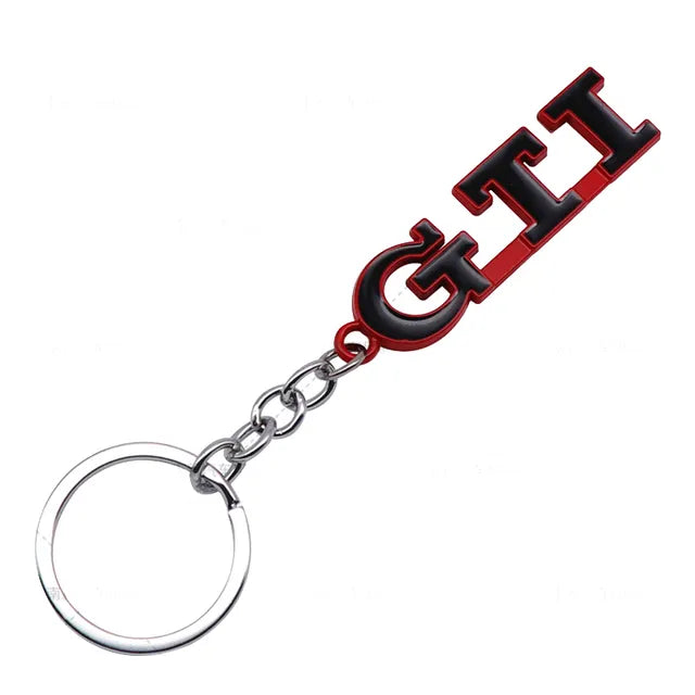 Volkswagen GTI Logo Metal Keyring