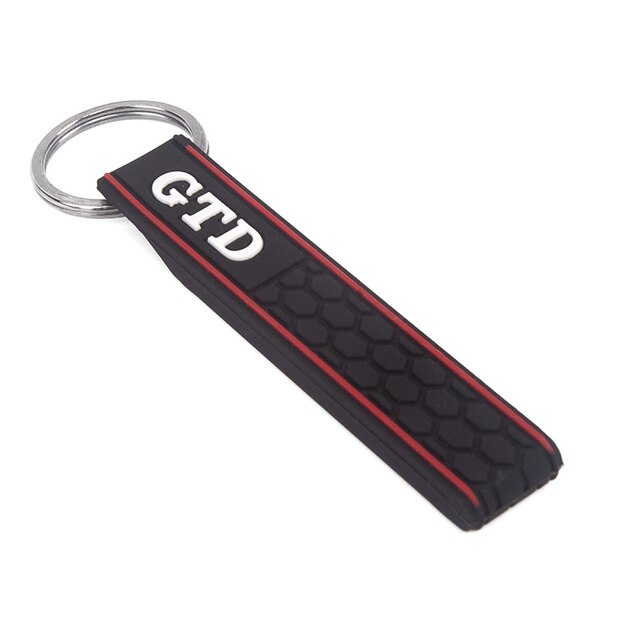 Volkswagen GTD Silicone Keyring (Multiple Colours)