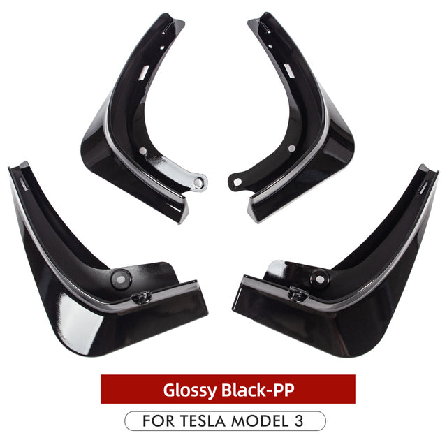 TESLA Model 3 Mud Flaps 2017+ (Body Colour Options / Set of 4)