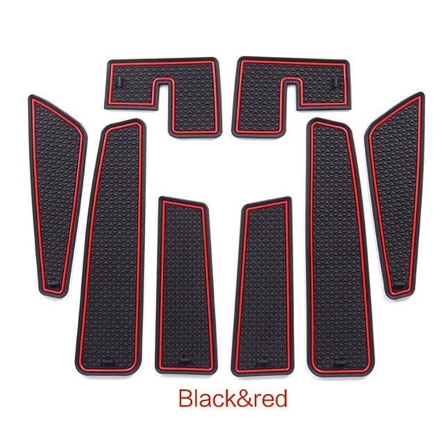 VW Volkswagen Scirocco MK3 Rubber Anti-Slip Interior Storage Mats (2008 - 2017)