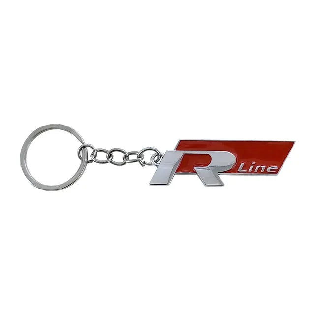 Volkswagen R-Line Logo Metal Keyring