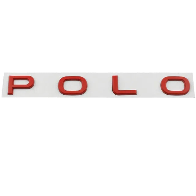 VW Volkswagen New Style Polo Decals