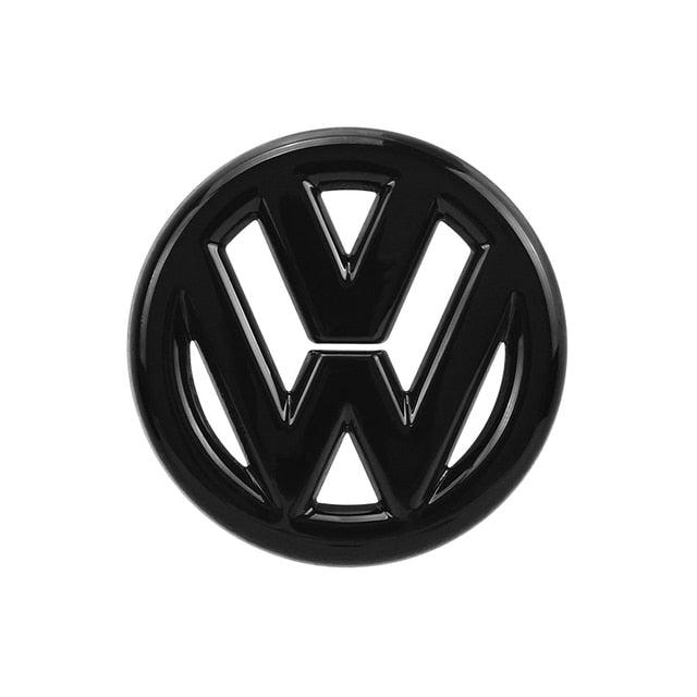 Volkswagen Steering Wheel 'VW' Badge / Logo Overlay - 4cm