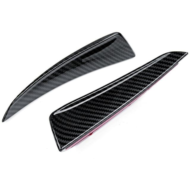 Front Bumper Self Adhesive Outer Canards Pair for Mercedes Benz A Class W177 MK4 (2018+ Models)